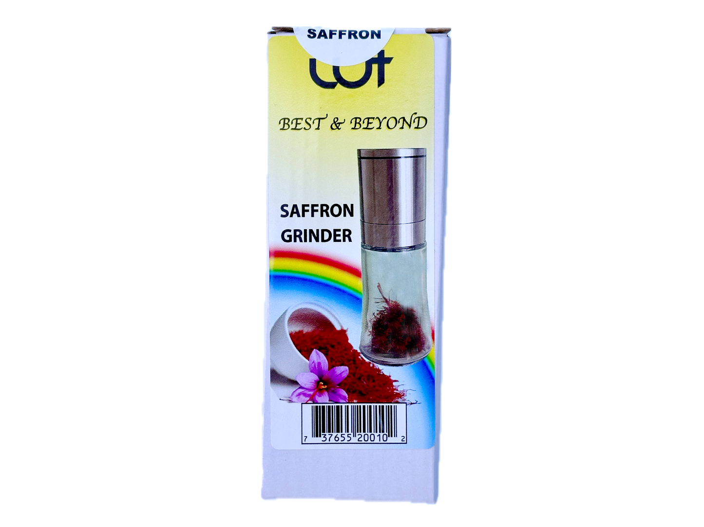 Saffron Grinder With 2 Grams Saffron Free - Best & Beyond (Asiab Zaferon)