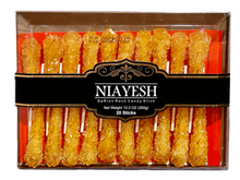 Saffron Rock Candy - 20 Sticks (Nabat-Nabaat)