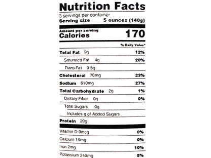 🟦 Fully Cooked Deboned Lamb Feet In Brine (Conserve Pacheh)
