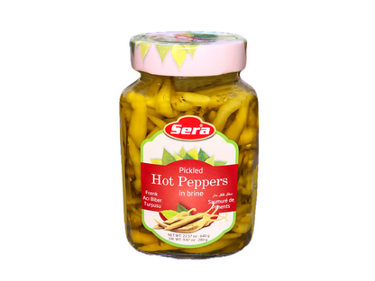 Hot Pepper Pickled  In Brine (Turshi Felfel, Torshi)