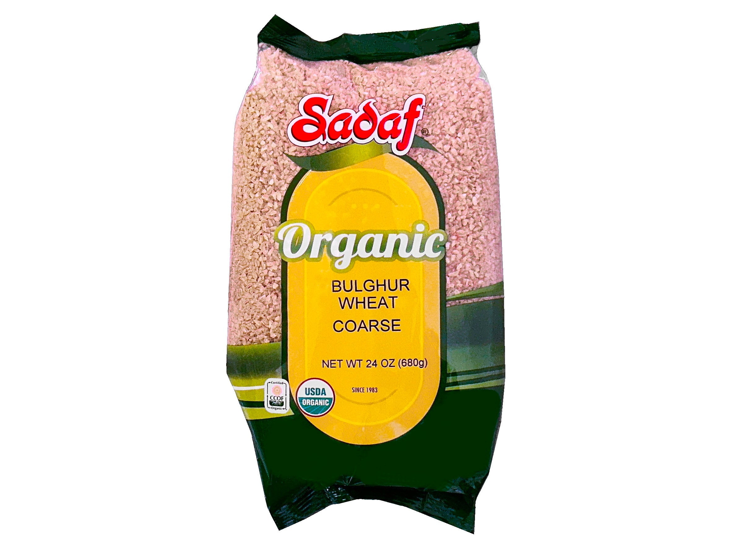 Organic Bulghur Wheat Coarse (24 Oz) - (Balghoor Gandom)