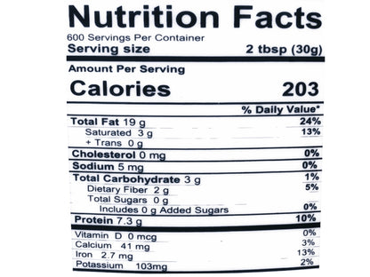 Superior Quality Tahini In Pail (40 Lb.) - 100% Pure Sesame
