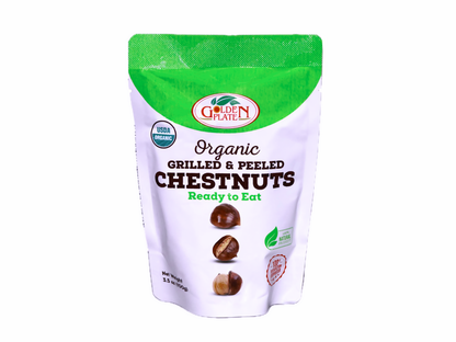 Organic Grilled And Peeled Chestnut (5 Bags) (Fandogh Boo Dadeh)
