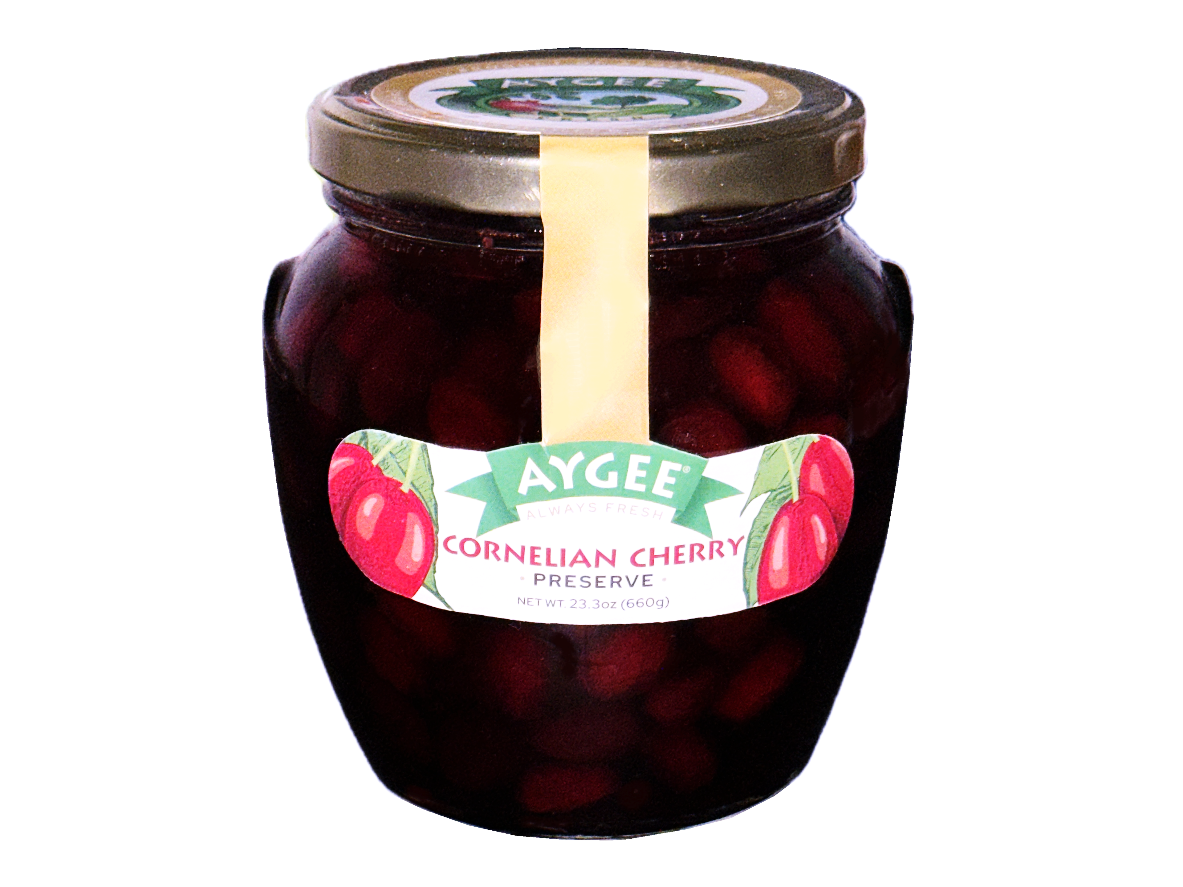 Cornelian Cherry Preserve - Jam (Muraba Zoghal Akhteh)
