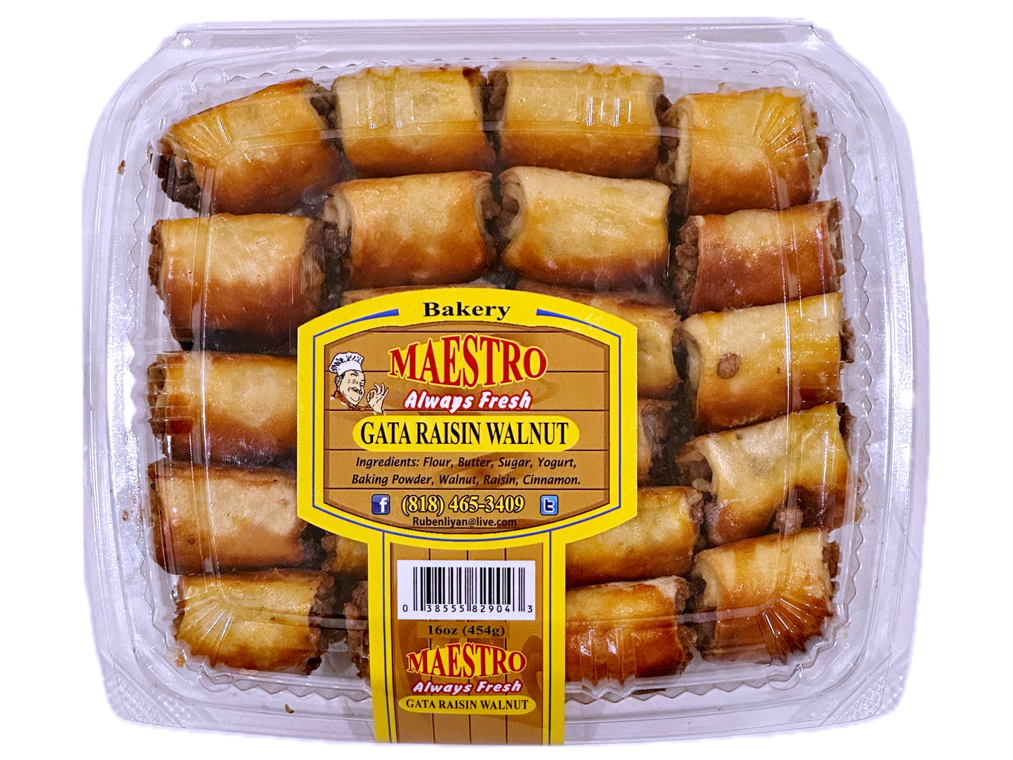 Gata Raisin Walnut (Nazok)