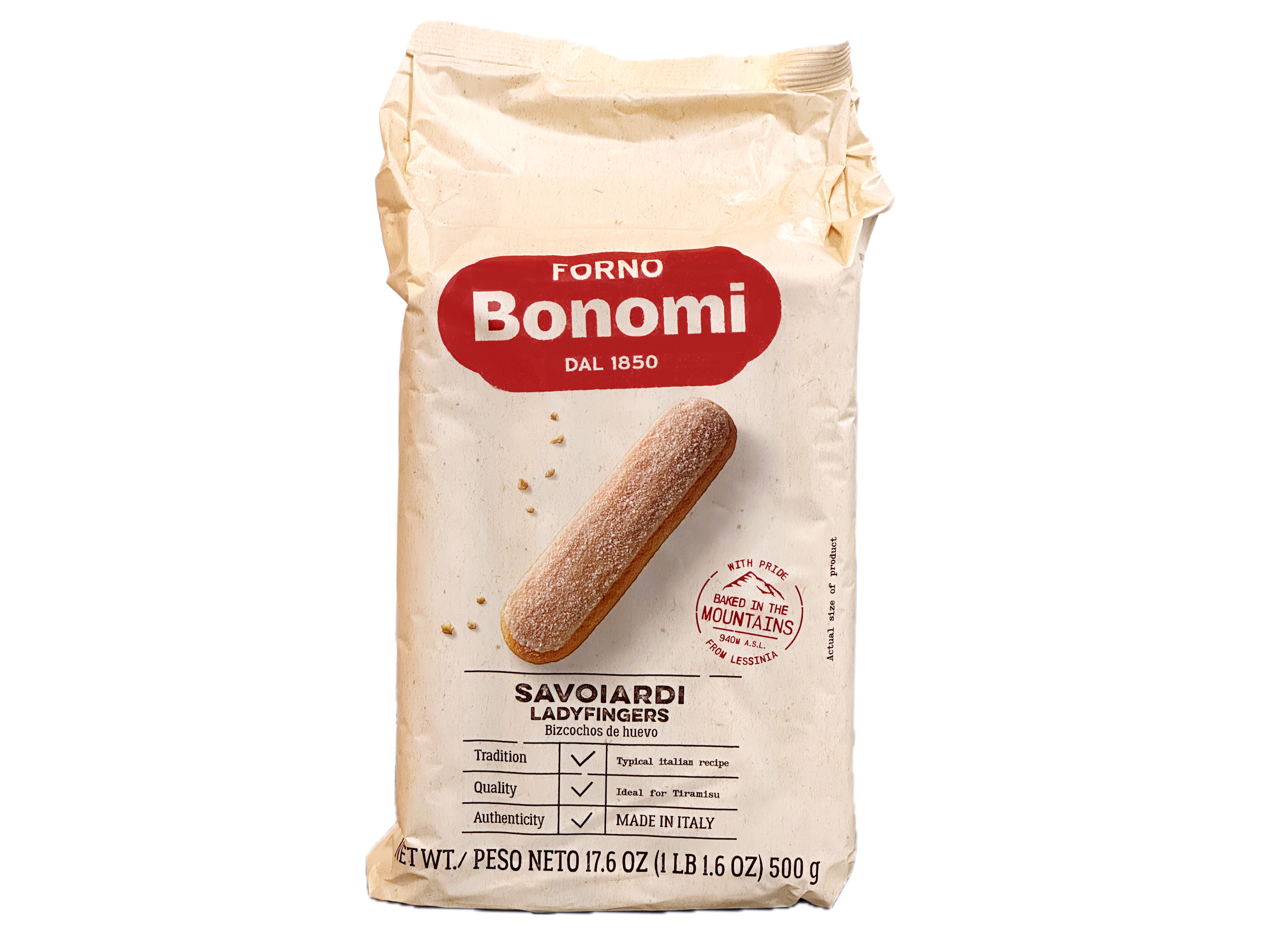 Savoiardi Ladyfingers Forno Bonomi (1 Lb)