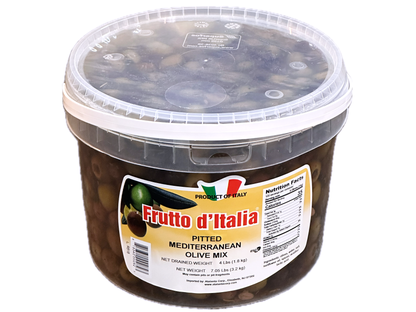Pitted Mediterranean Olive Mix Frutto d'Italia (4 Lbs)