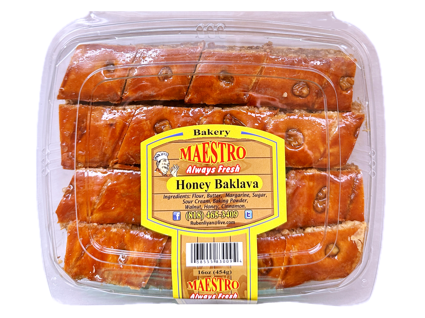 Honey Baklava (Baghlava)