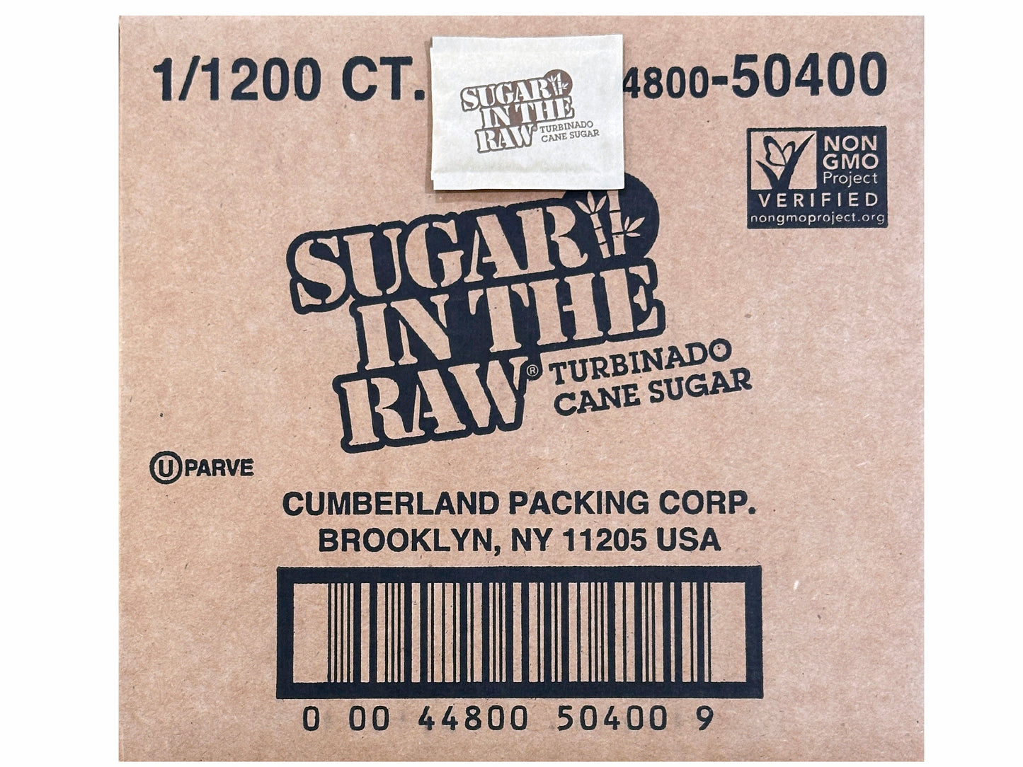 Sugar In The Raw Turbinado Cane Sugar 5 Gr (1200 Packs)