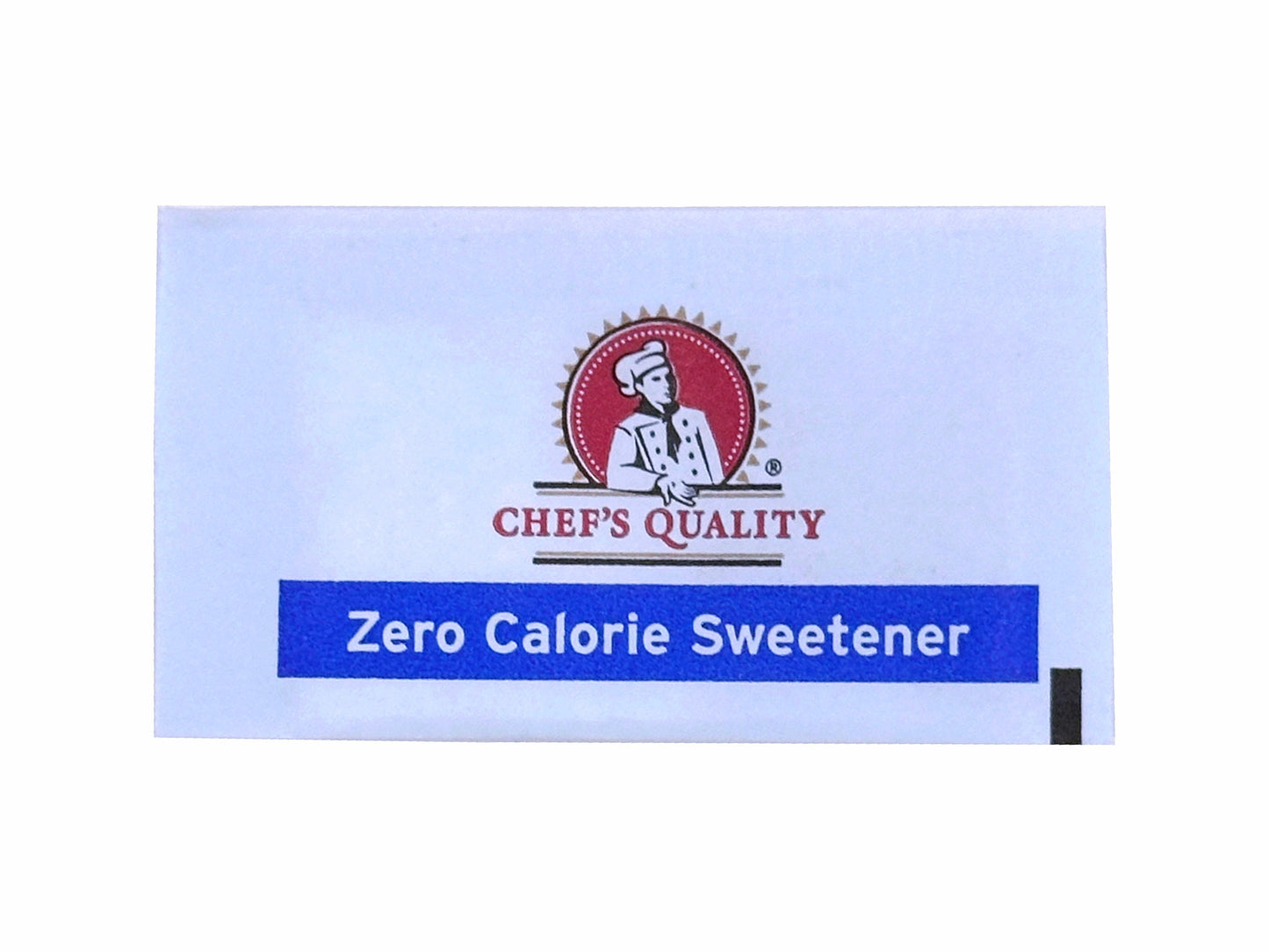 Chef's Quality Zero Calorie Sweetener 1 Gr (1000 Packs)