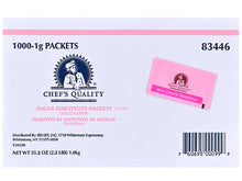Chef's Quality Zero Calorie Sweetener 1 Gr (1000 Packs)