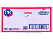 C&H Premium Cane Sugar 2.8 Gr (2000 Packs)