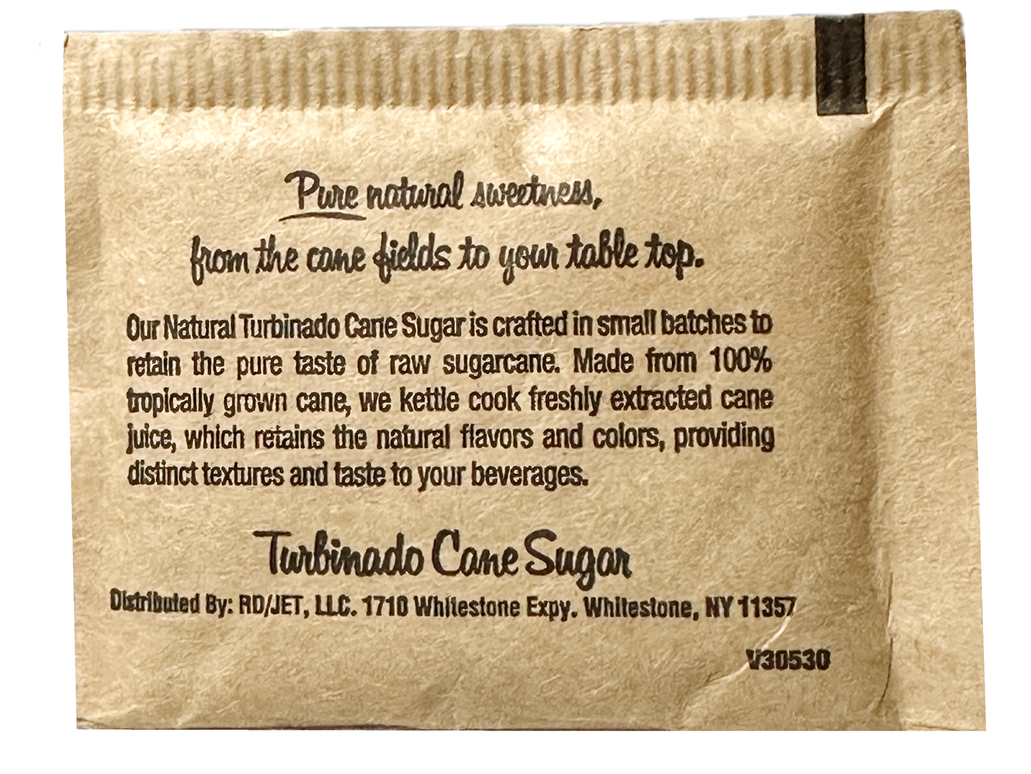 Chef's Quality Turbinado Cane Sugar 4 Gr (1000 Packs)