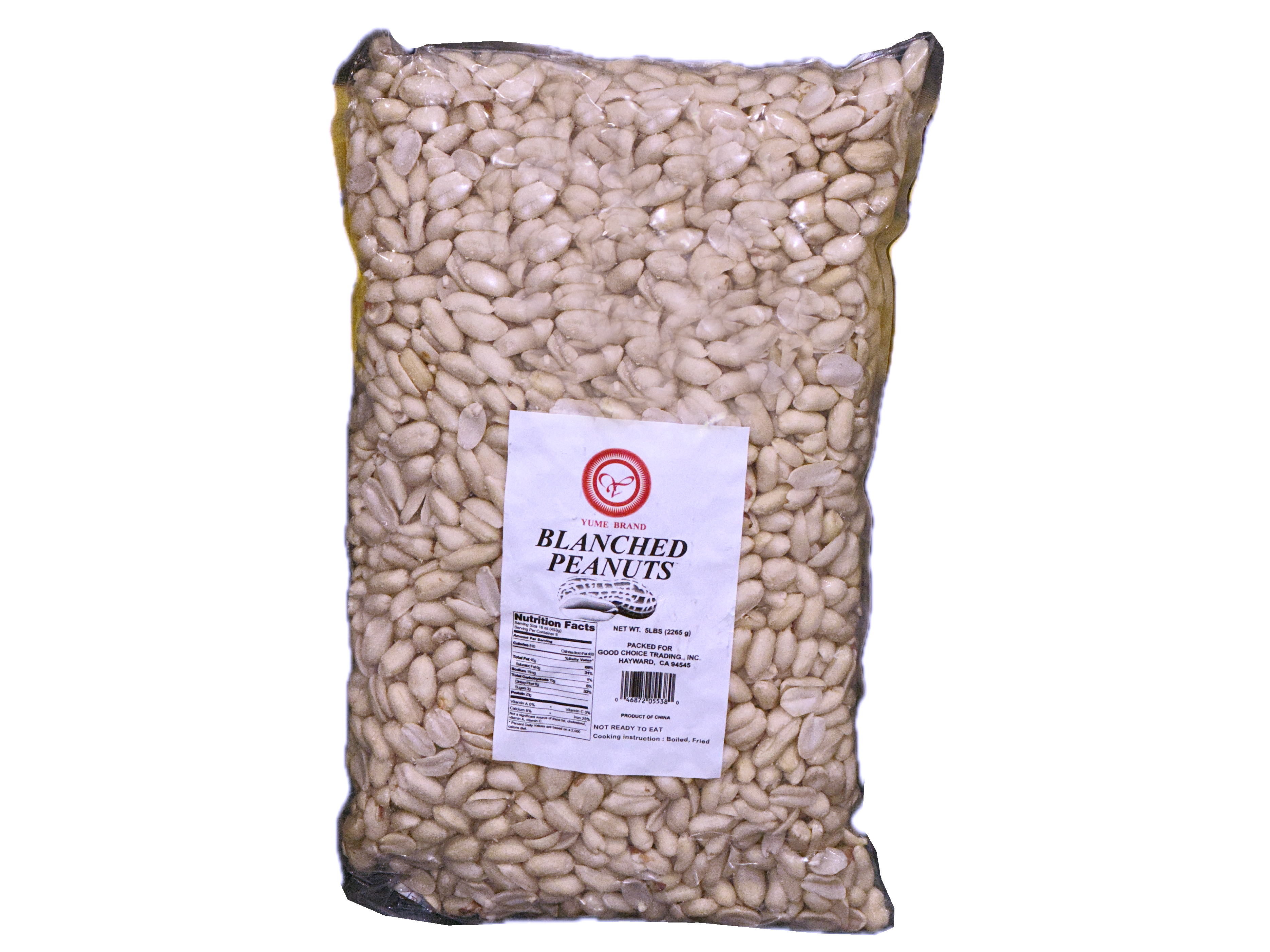 Blanched Peanuts (5 Pounds)
