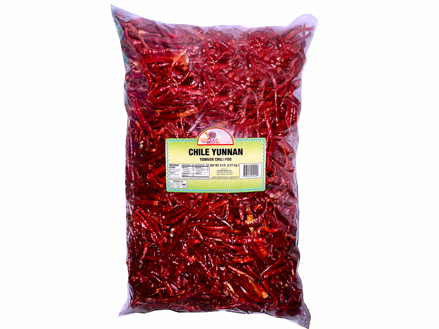 Yunnan Chili Pods (5 Pounds)