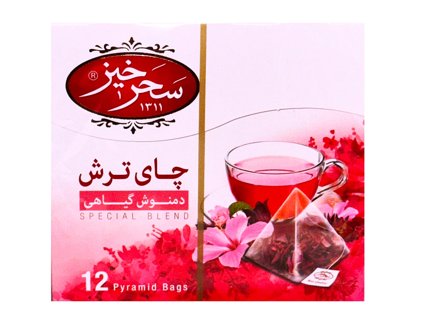 Hibiscus Herbal Infusion - Mixed Herbal Tea (Damnoosh Chai Torsh)