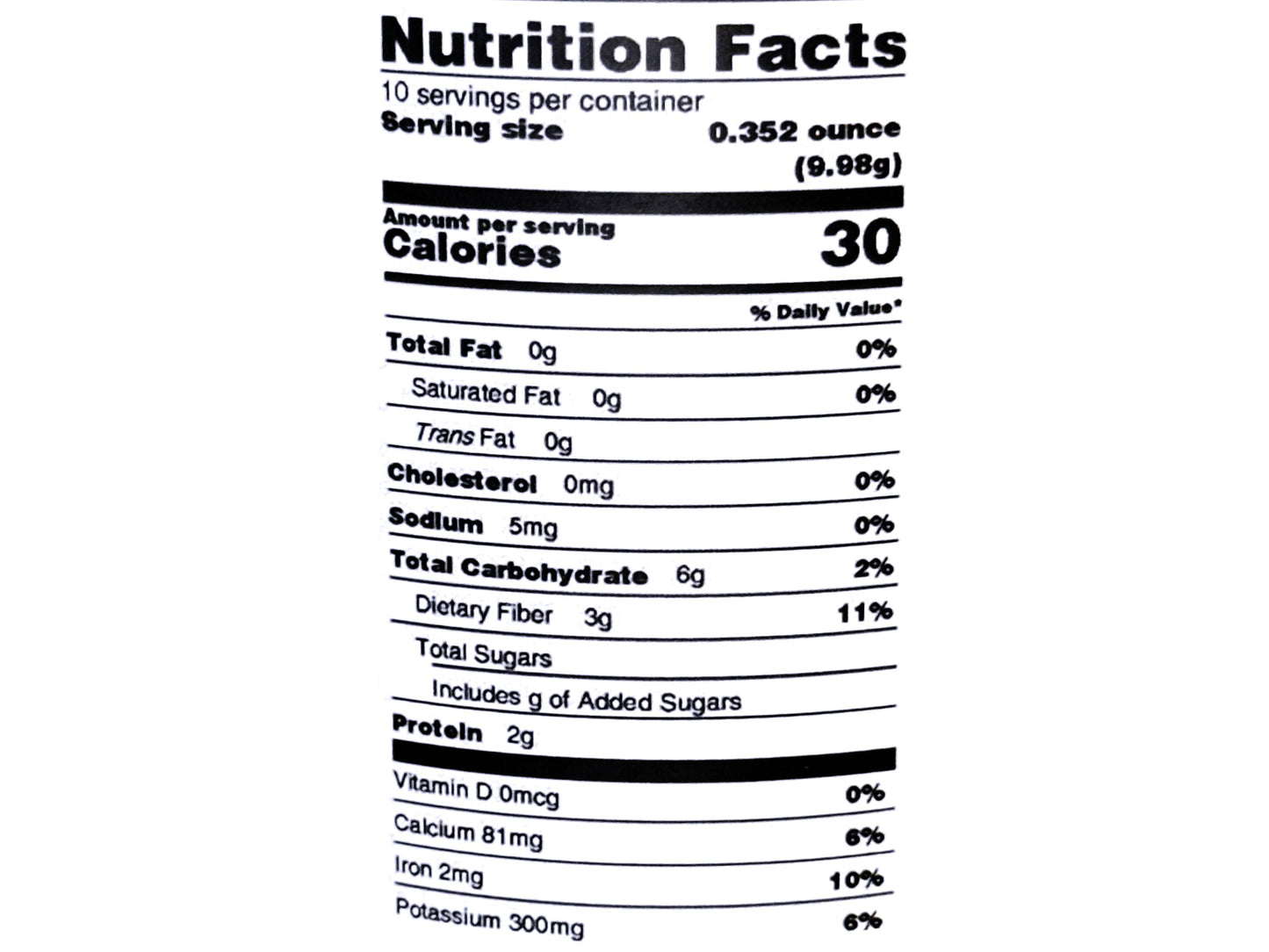 Dried Chives (3.5 Oz) (Tareh Khoshk)