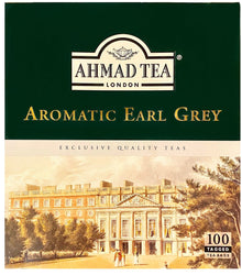 Aromatic Earl Grey Tea - Tea Bags - 100 Tea Bags (Chai)