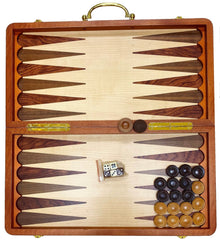 Backgammon & Chess Set - Wooden - 19" * 20" - Fancy, Eye-Catching (Takhteh Nard-Shatranj)