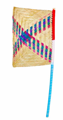 BBQ Straw Handy Blower - Large (Barbecue manual hand Fan, Bad Bezan Hasiri)