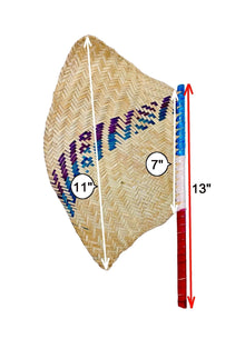 BBQ Straw Handy Blower - Small (Barbecue manual hand Fan, Bad Bezan Hasiri)