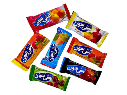 Bite Size Fruit Roll Toffee - Mixed Flavors - 400g (Lavashak Loghmeh)
