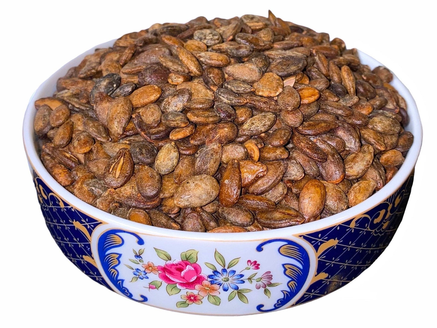 Black Watermelon Seeds - Roasted/Salted - 1 Pound (Tokhmeh Hendevaneh Siah)