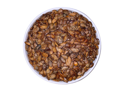 Black Watermelon Seeds - Roasted/Salted - 1 Pound (Tokhmeh Hendevaneh Siah)