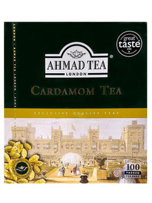 Cardamom Tea - Tea Bags - 100 Tea Bags (Chai Hel Dar)