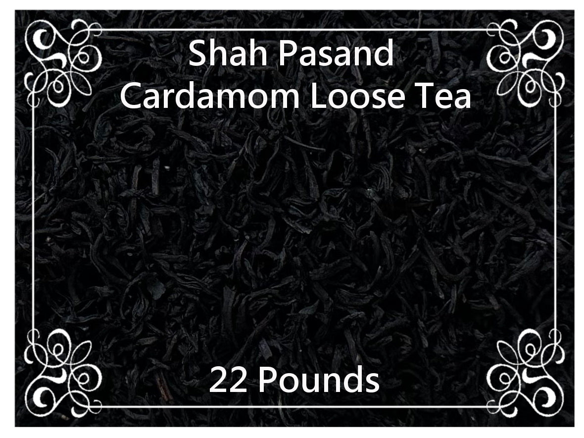Shah Pasand Cardamom Loose Tea (22 Pounds)