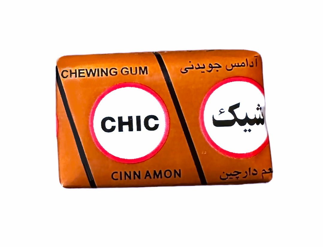 Chewing Gum - Cinnamon - 6 Pieces (Sheek, Darchini)