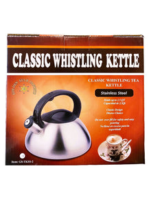Classic Whistling Stainless Steel Kettle (Ketri soot Zan)
