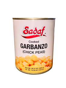 Cooked Garbanzo Beans - In Can (Chickpeas, Nokhod)