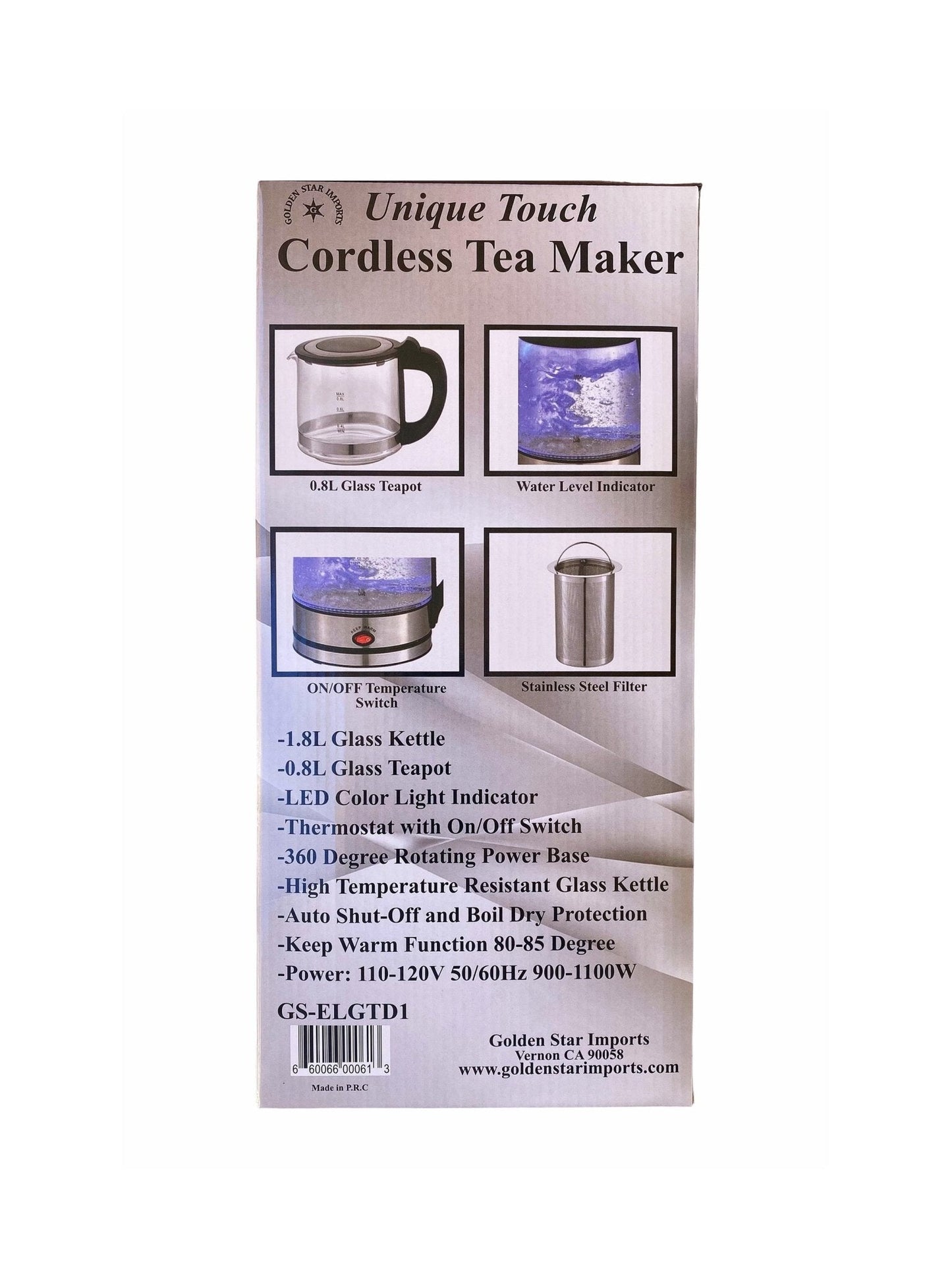 Cordless Tea Maker Upright (Chai Saz)