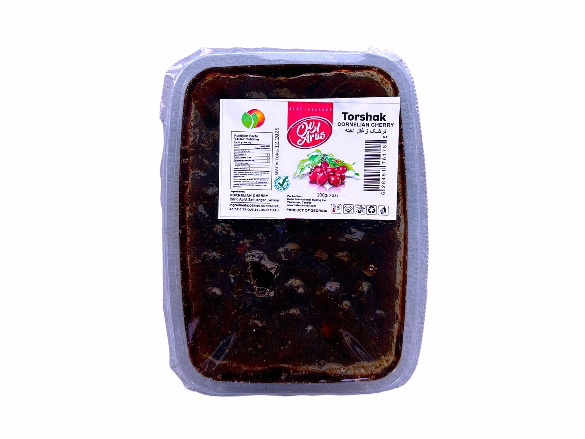 Cornelian Cherry Dessert - 7 Oz (Torshak Zoghal Akhteh)