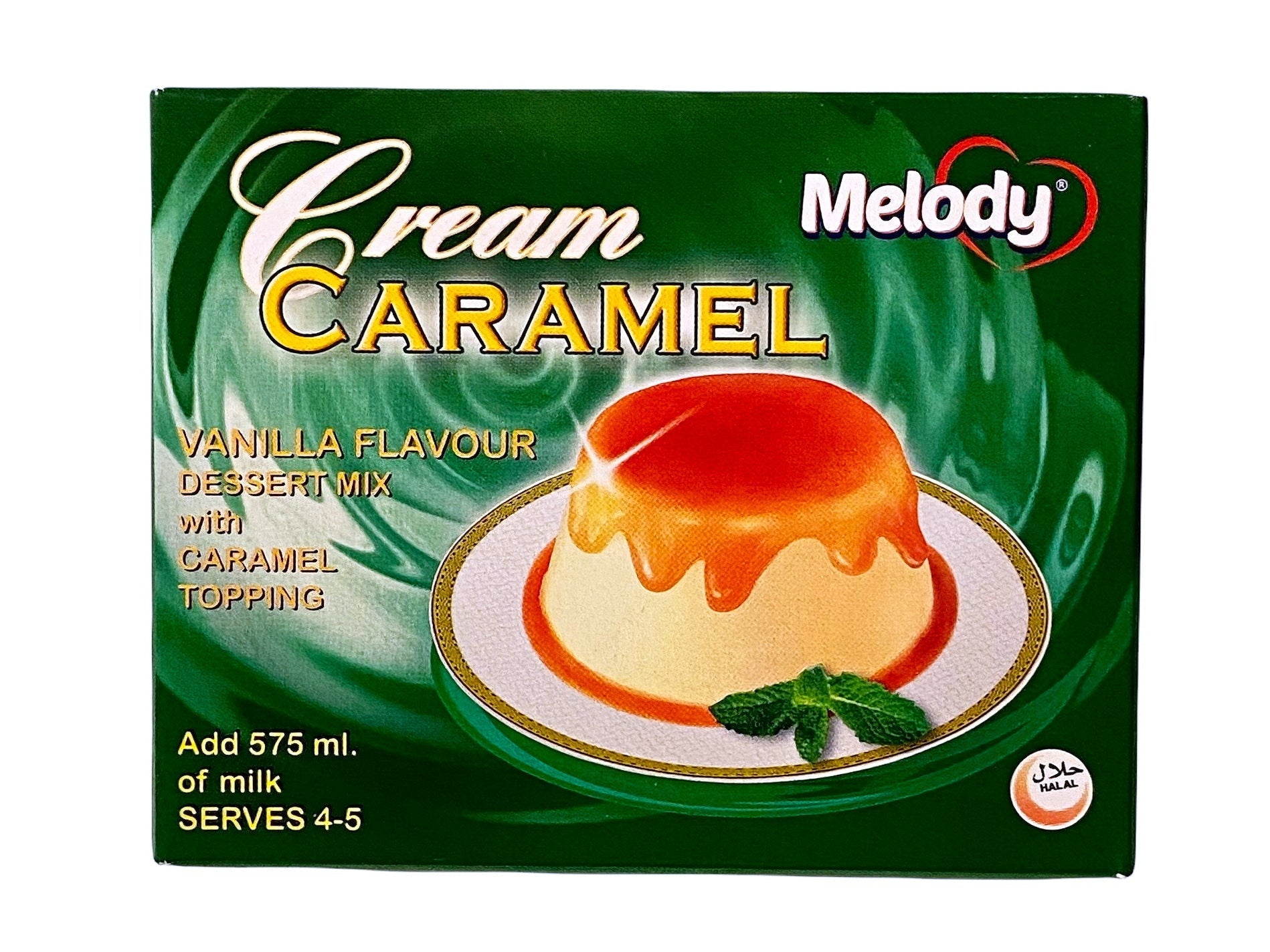Cream Caramel Melody - Vanilla - With Caramel Topping