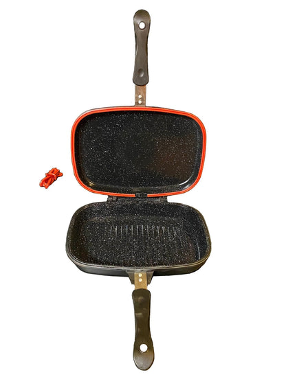 Double Sided Grill Pan - 12.5" (Mahitabeh 2 Tarafeh)