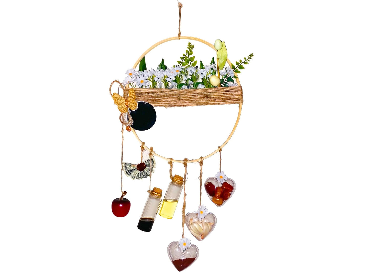 Fancy Wall Haft-Seen - Persian New Year, Nowruz decoration (Haft Seen Divari, 7Sin)