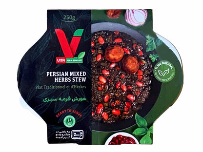 Ghormeh Sabzi Stew - No Meat (Khoresh, Sabzy)