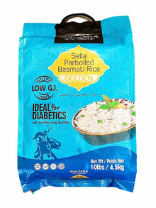 Golden Sella (Sela) Parboiled Basmati Rice (Berenj)