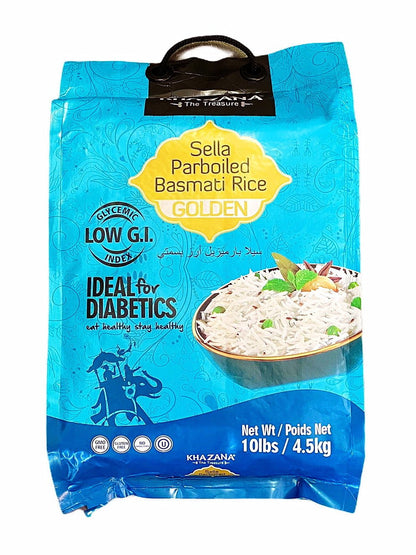 Golden Sella (Sela) Parboiled Basmati Rice (Berenj)