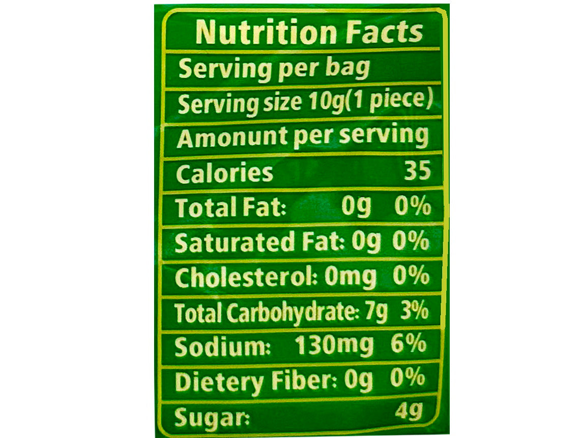 Bite Size Fruit Roll Toffee - 1 Pound (Lavashak Loghmeh)