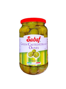 Green Castelvetrano Whole Olives (Zeytoon Sabz)