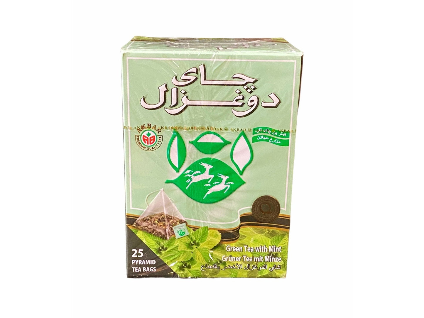 Green Tea With Mint - 25 Bags (Chai Sabz Ba Nanaa)