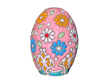 Haft sin Decorative Handcrafted Clay Egg - Colored Egg