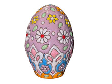 Haft sin Decorative Handcrafted Clay Egg - Colored Egg