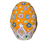 Haft sin Decorative Handcrafted Clay Egg - Colored Egg