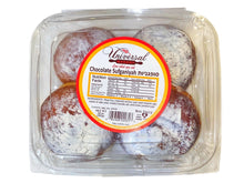 Hanukkah Chocolate Doughnuts - Pack of 4 (Sufganiyah-Sufganiyot)