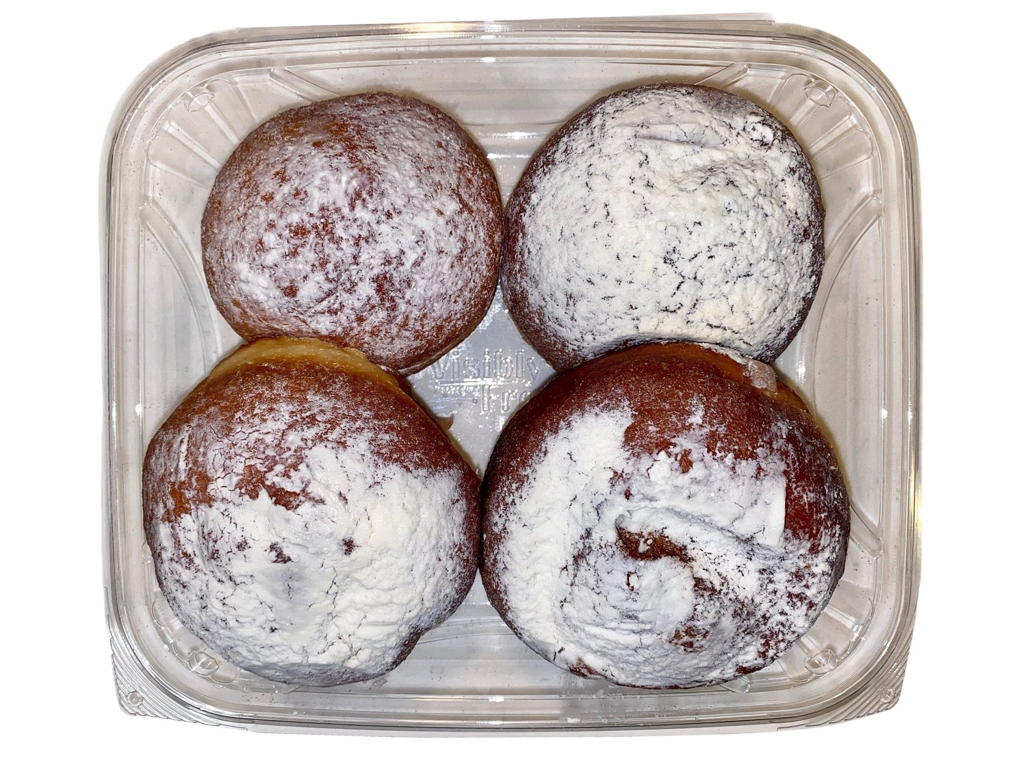 Hanukkah Chocolate Doughnuts - Pack of 4 (Sufganiyah-Sufganiyot)