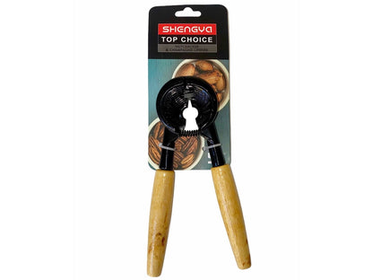 Heavy-Duty All Nuts Cracker - With Wood Handle - Kitchen Tool